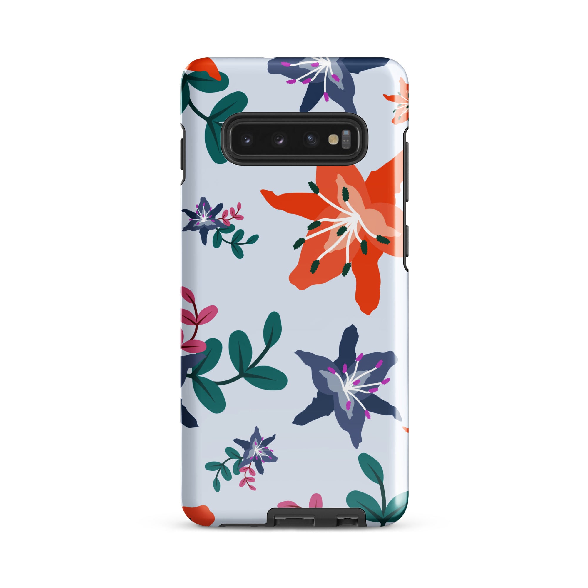 Lily Blooms - Samsung Phone Case - Flay Cases