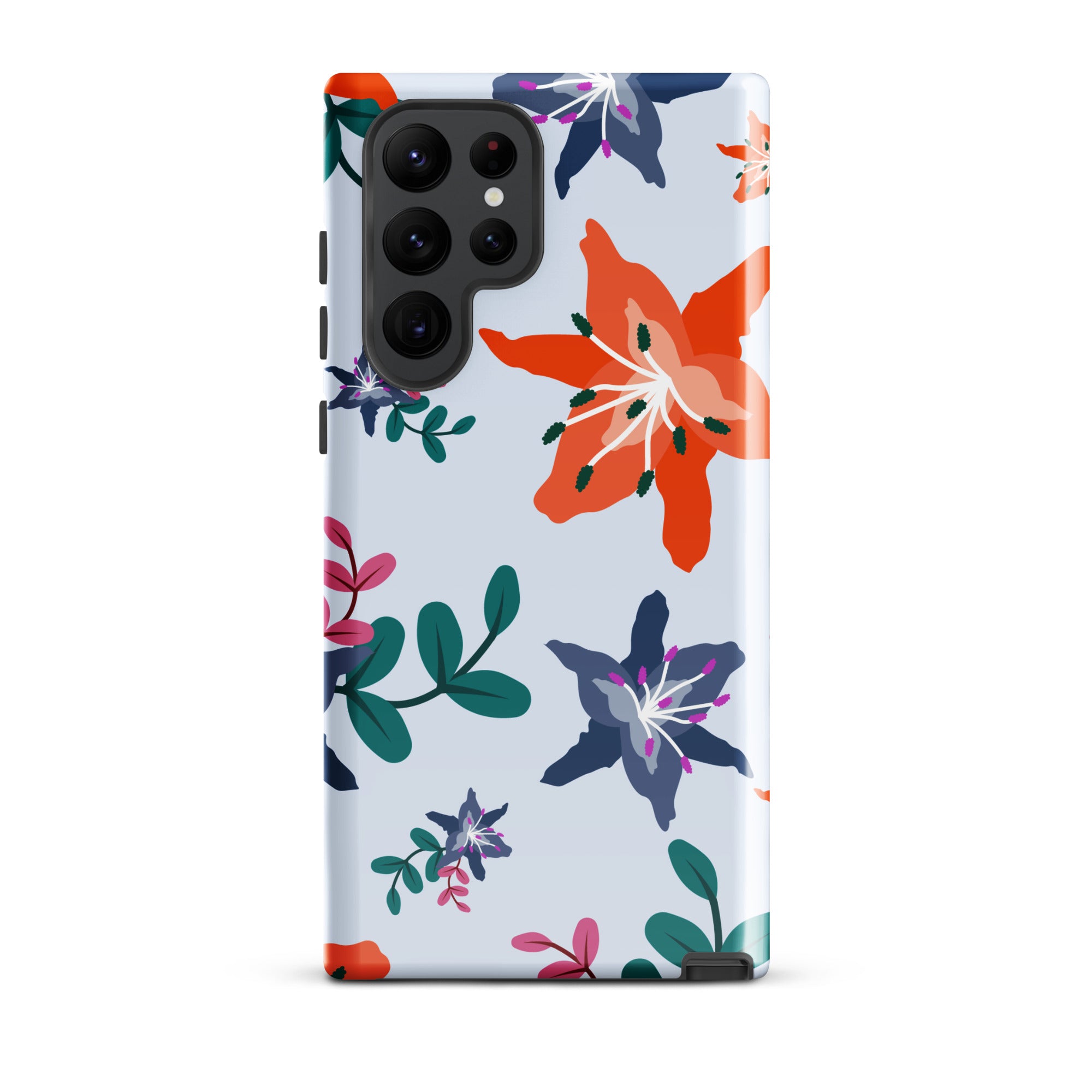 Lily Blooms - Samsung Phone Case - Flay Cases