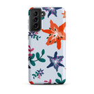 Lily Blooms - Samsung Phone Case - Flay Cases