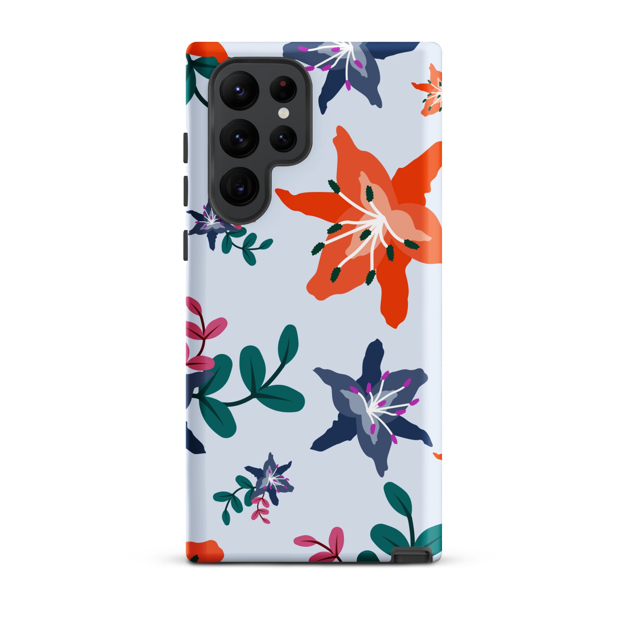 Lily Blooms - Samsung Phone Case - Flay Cases