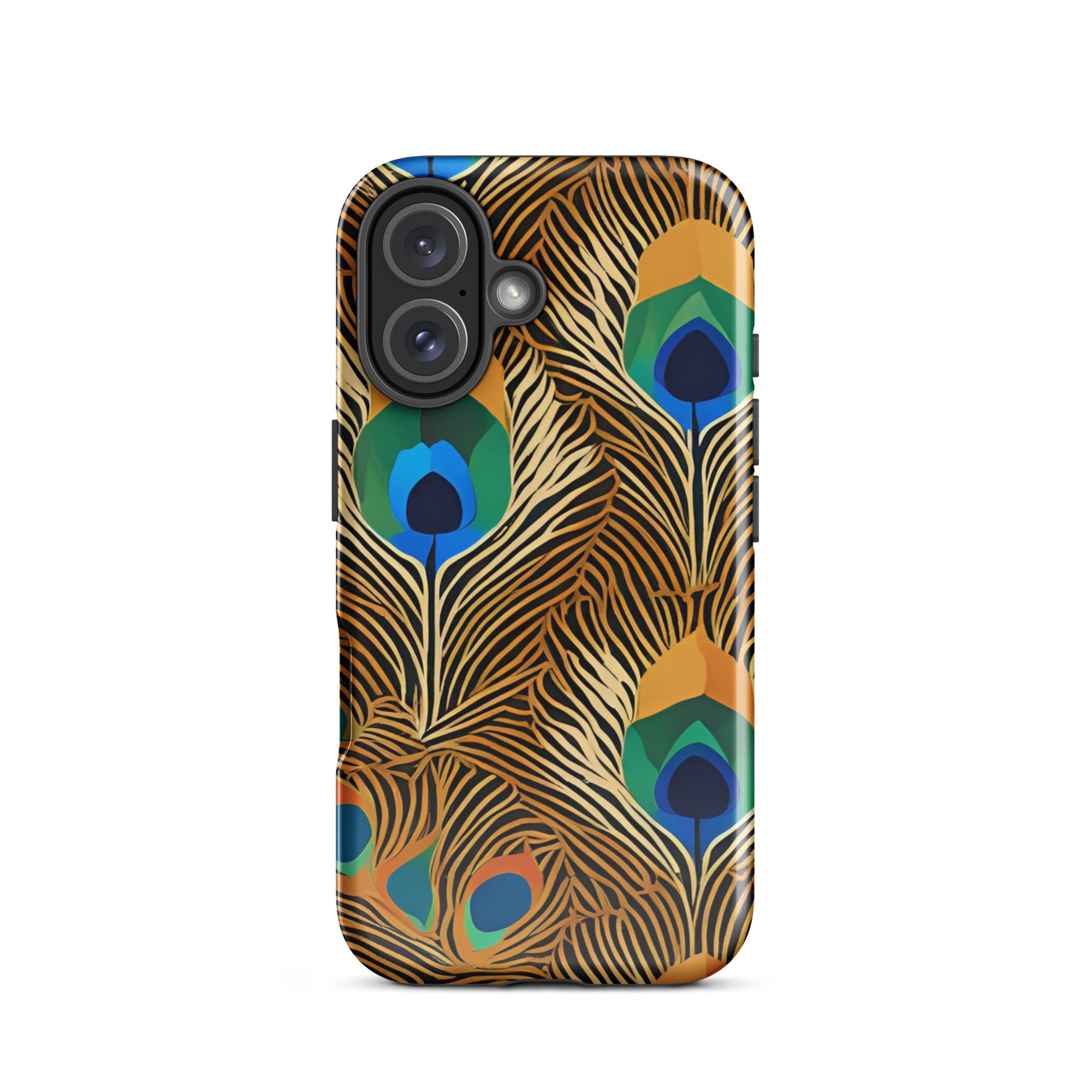 Peacock Plume - iPhone Case - Flay Cases