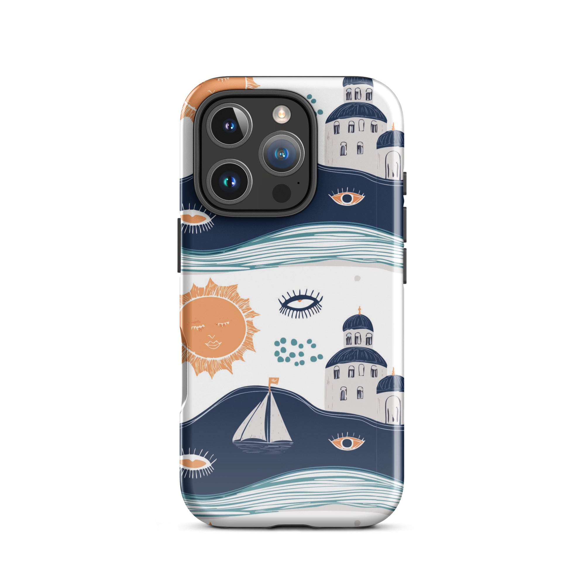 Santorini Sunset - iPhone Case - Flay Cases