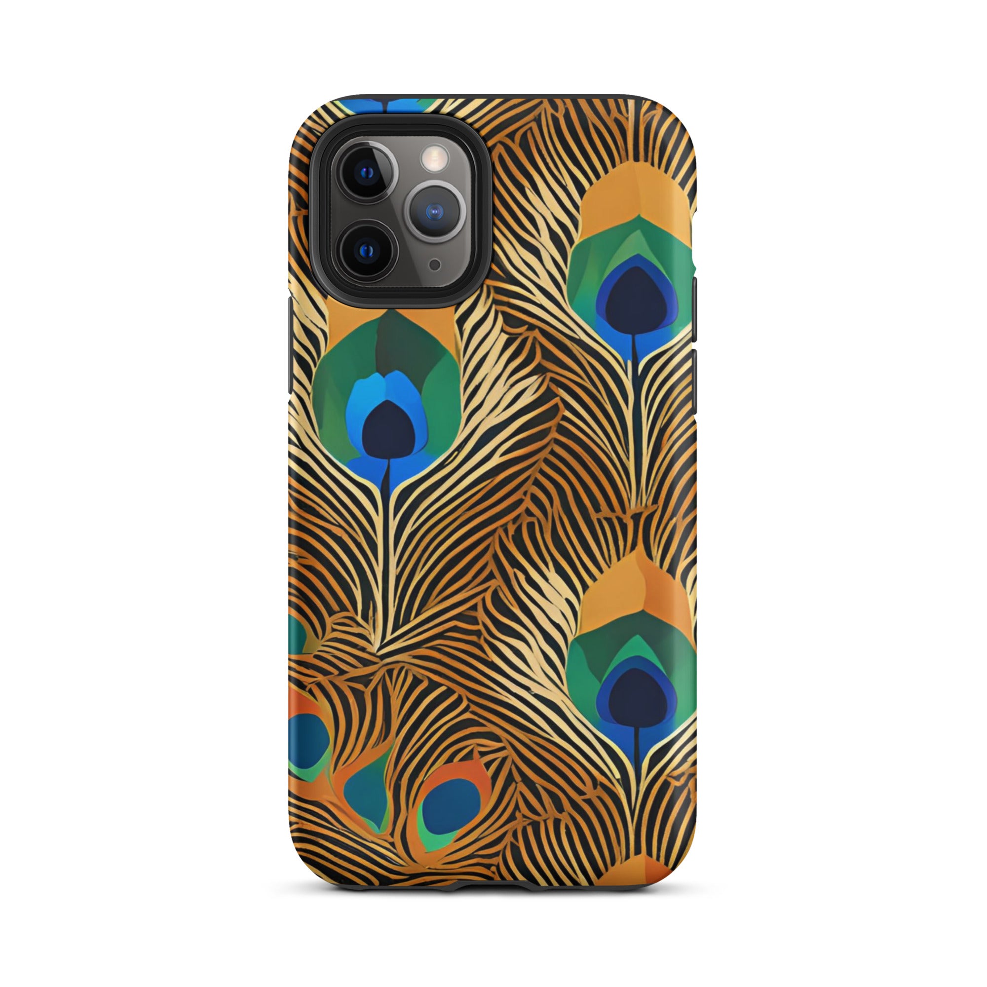 Peacock Plume - iPhone Case - Flay Cases