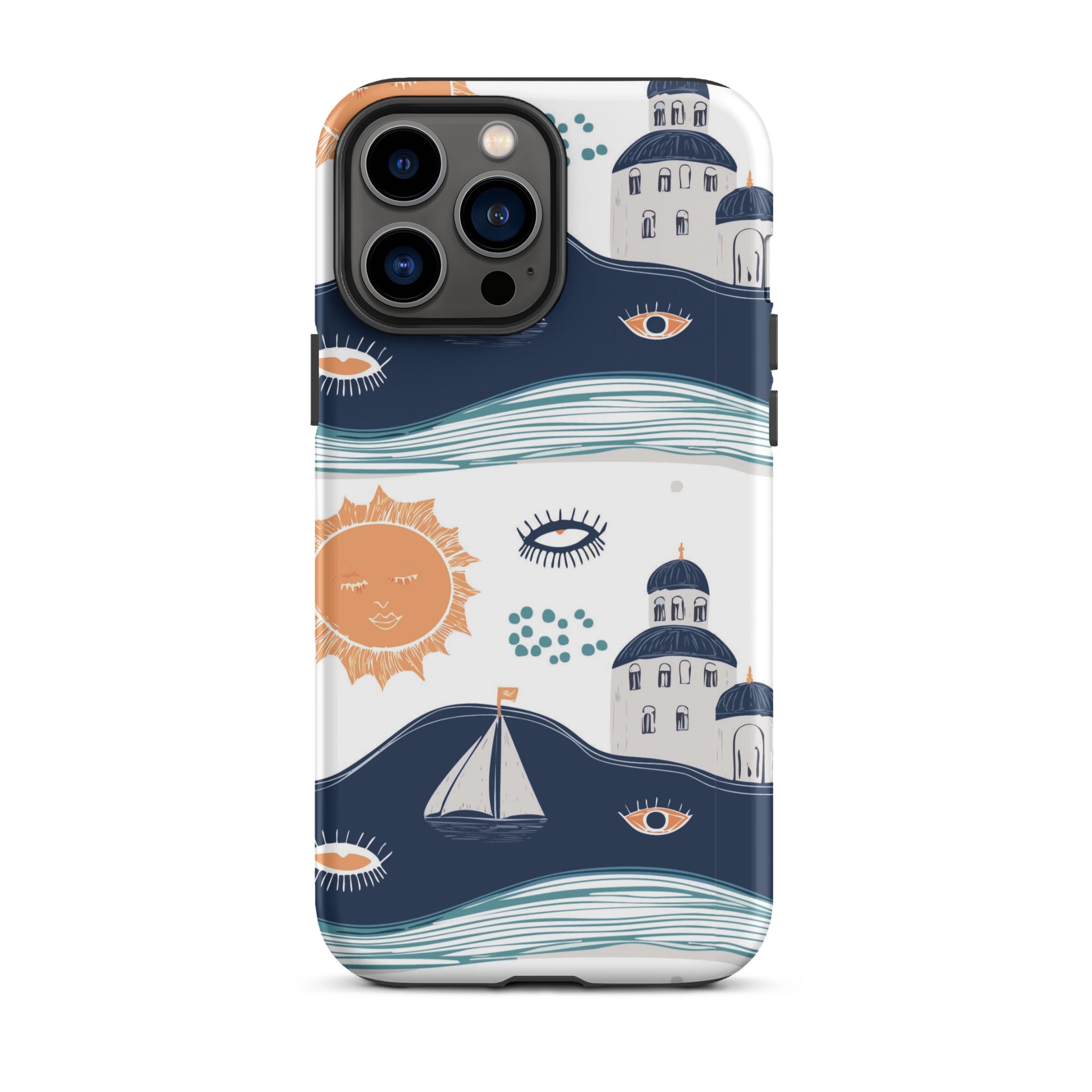 Santorini Sunset - iPhone Case - Flay Cases