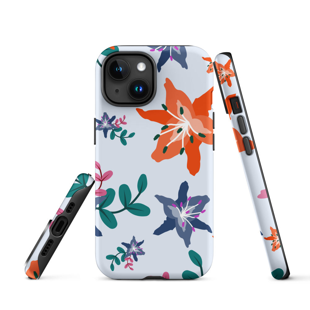 Lily Blooms - iPhone Case - Flay Cases