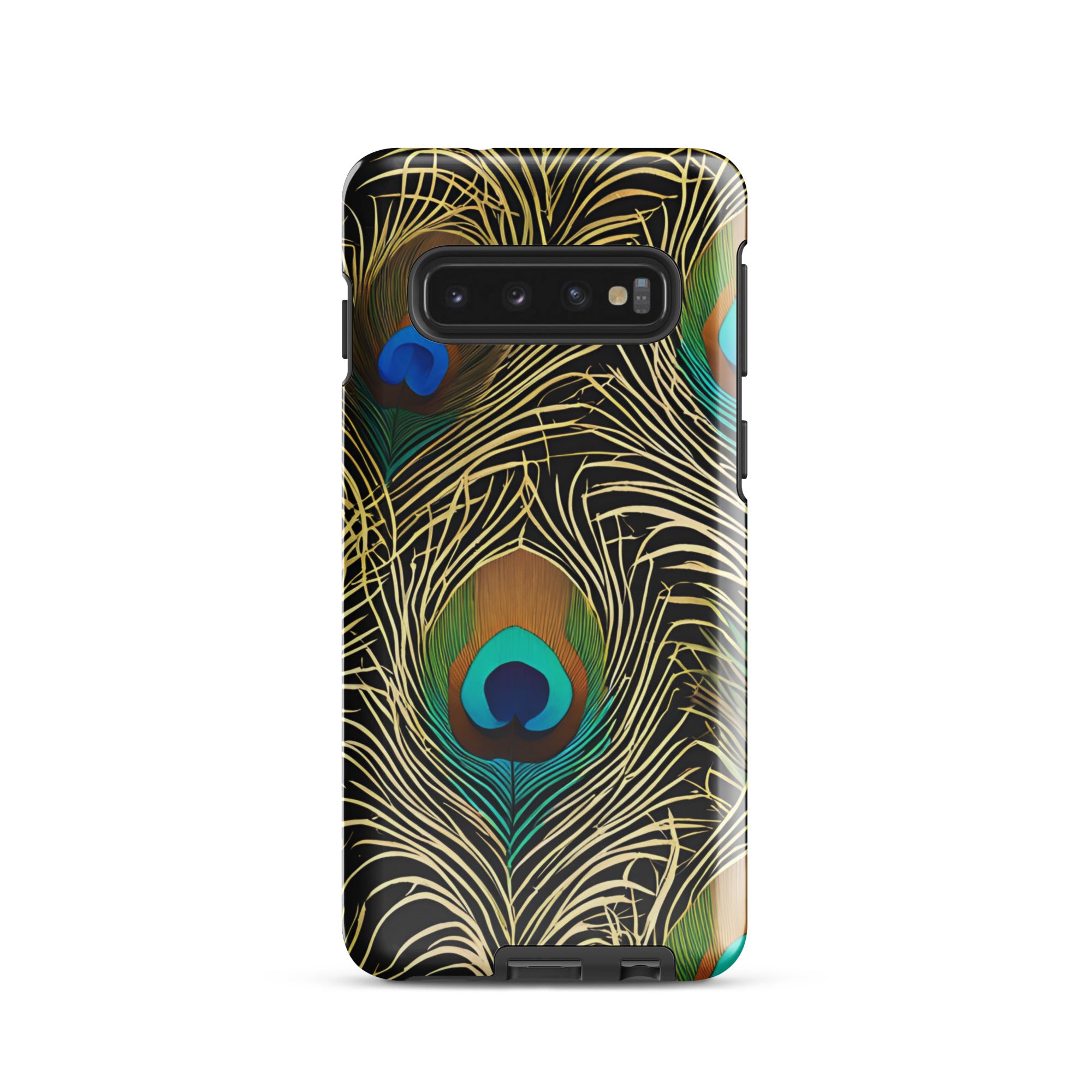 Peacock Plume - Samsung Phone Case - Flay Cases