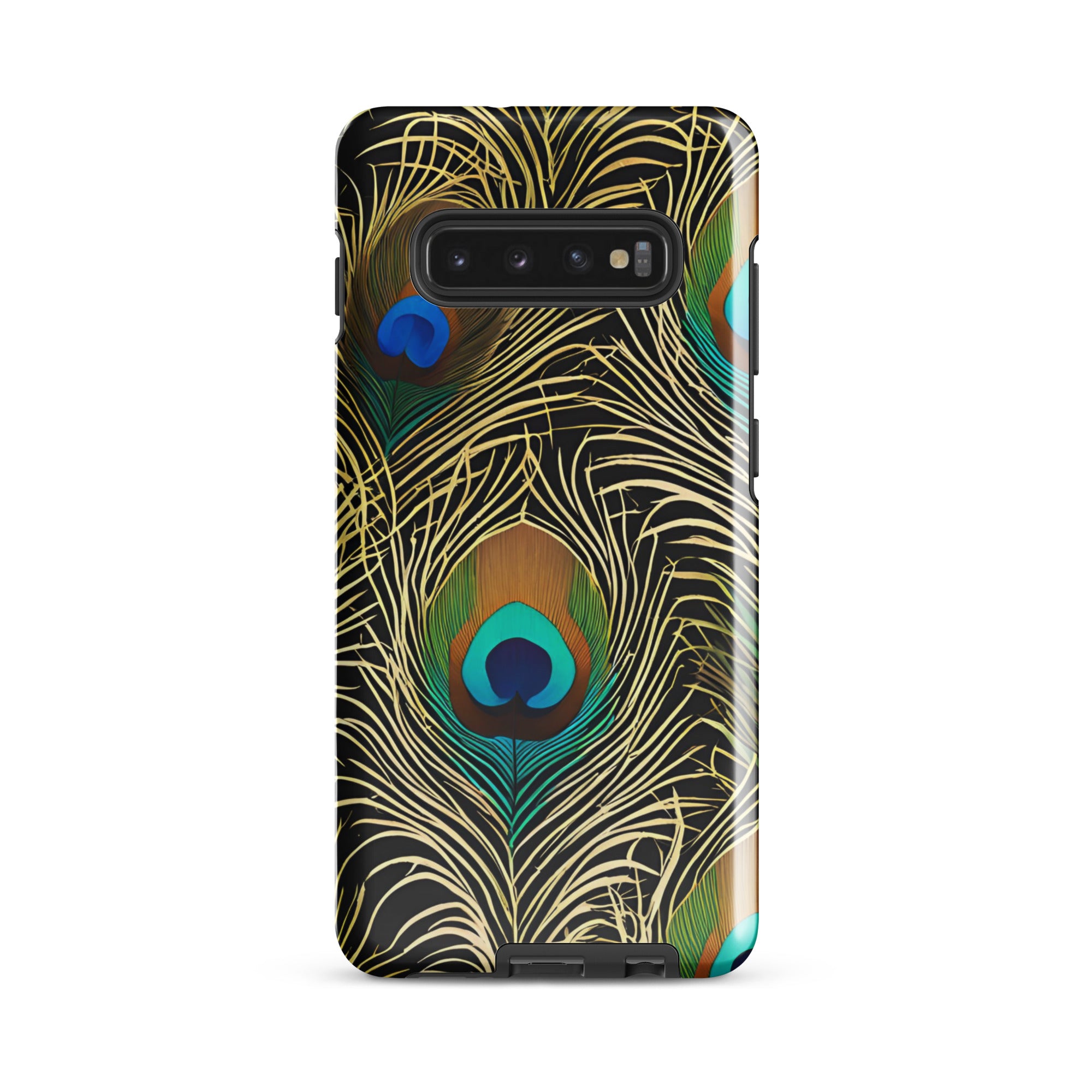 Peacock Plume - Samsung Phone Case - Flay Cases