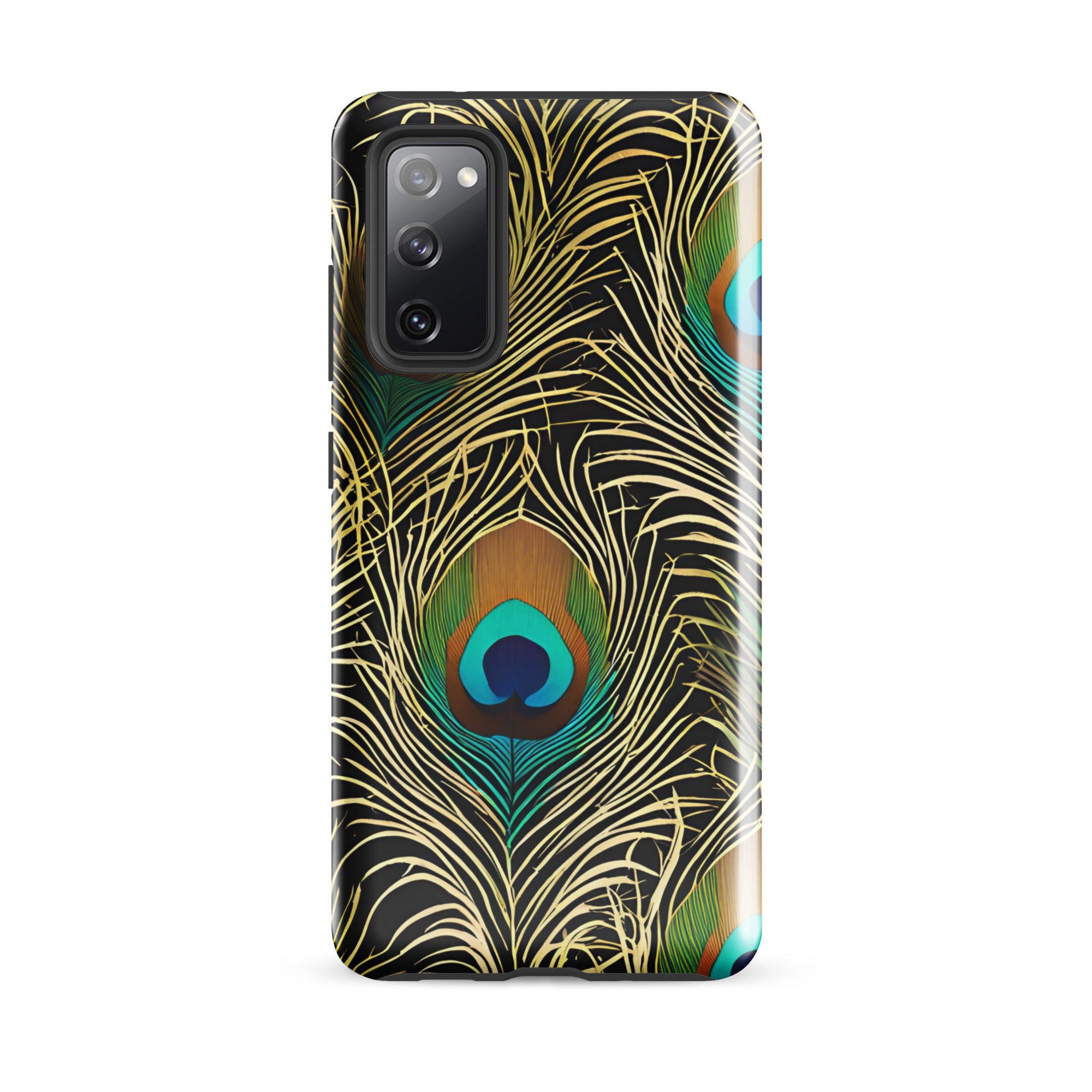 Peacock Plume - Samsung Phone Case - Flay Cases