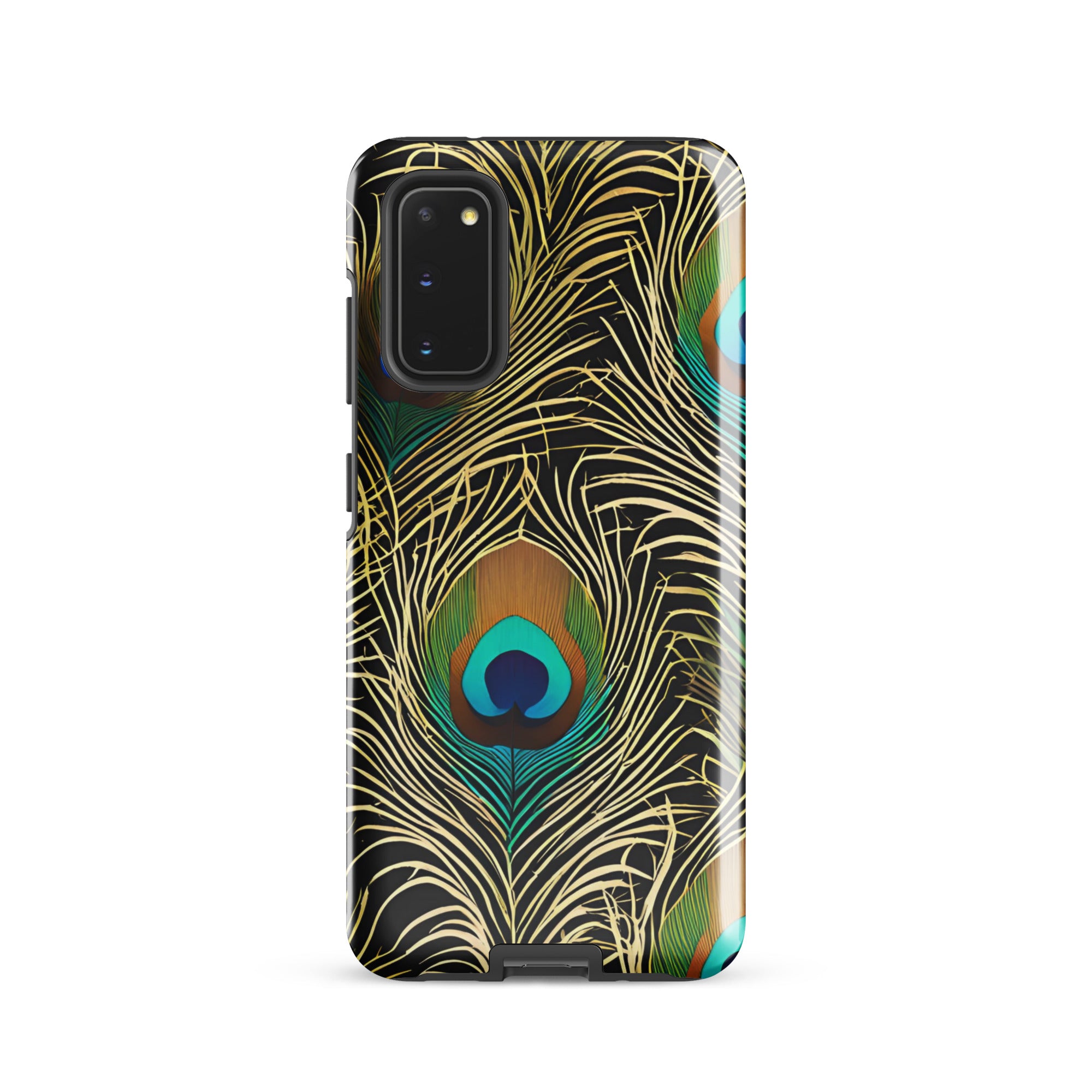 Peacock Plume - Samsung Phone Case - Flay Cases