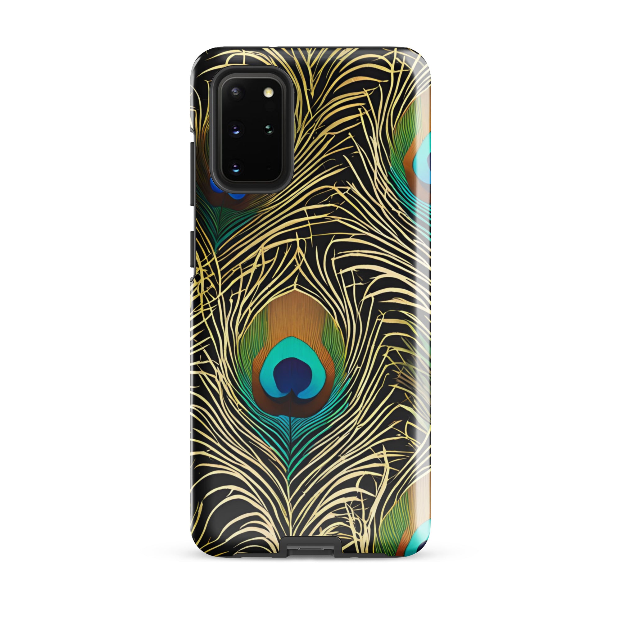 Peacock Plume - Samsung Phone Case - Flay Cases