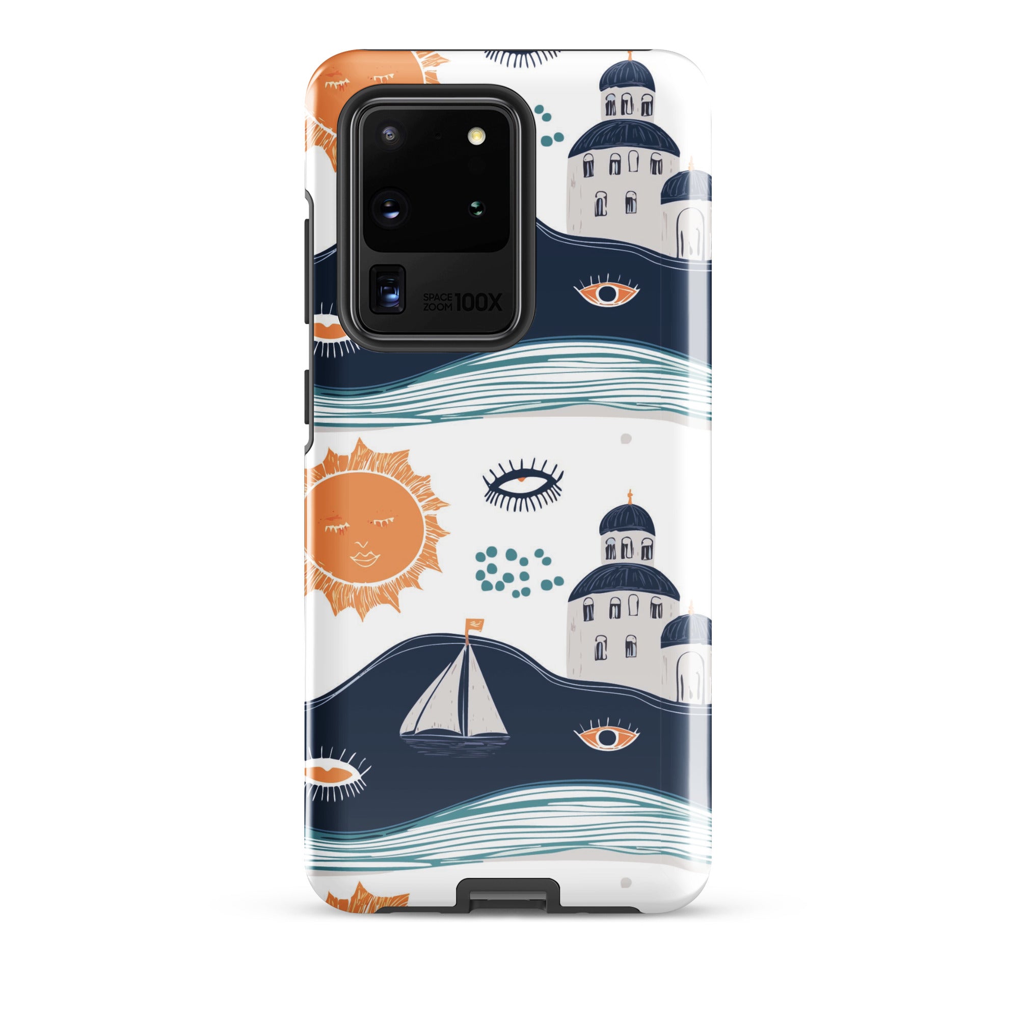 Santorini Sunset - Samsung Phone Case - Flay Cases