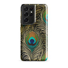 Peacock Plume - Samsung Phone Case - Flay Cases