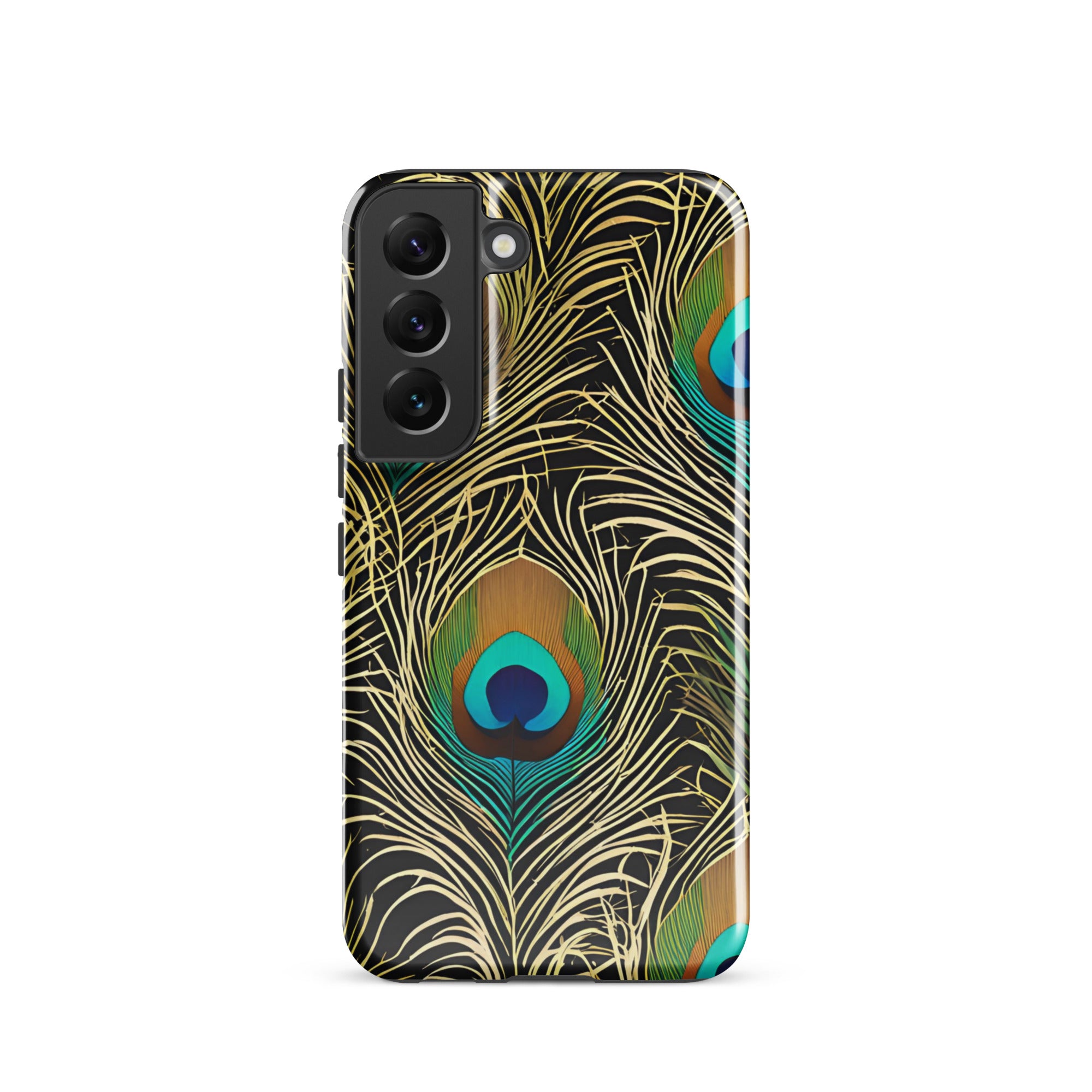 Peacock Plume - Samsung Phone Case - Flay Cases