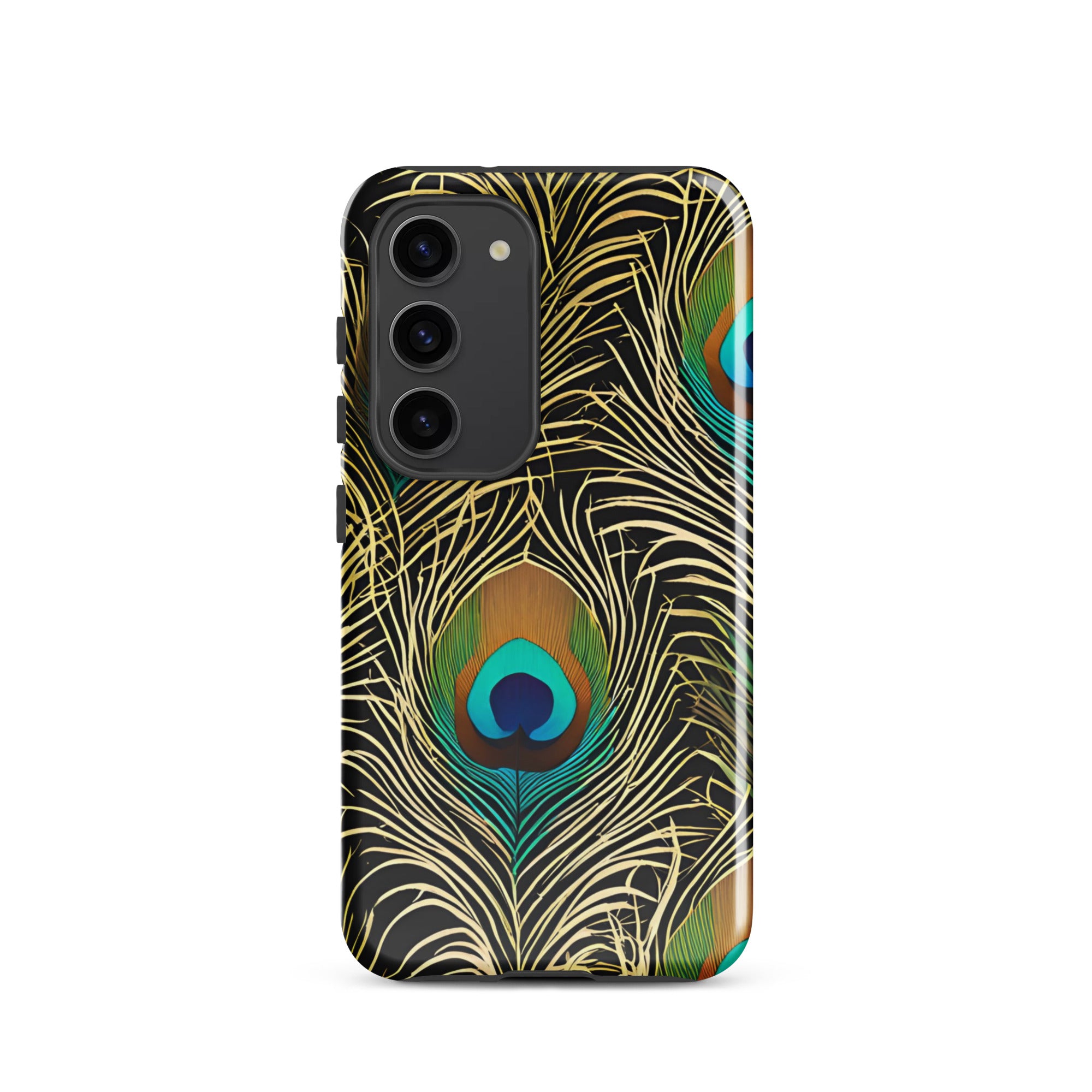 Peacock Plume - Samsung Phone Case - Flay Cases