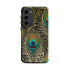Peacock Plume - Samsung Phone Case - Flay Cases