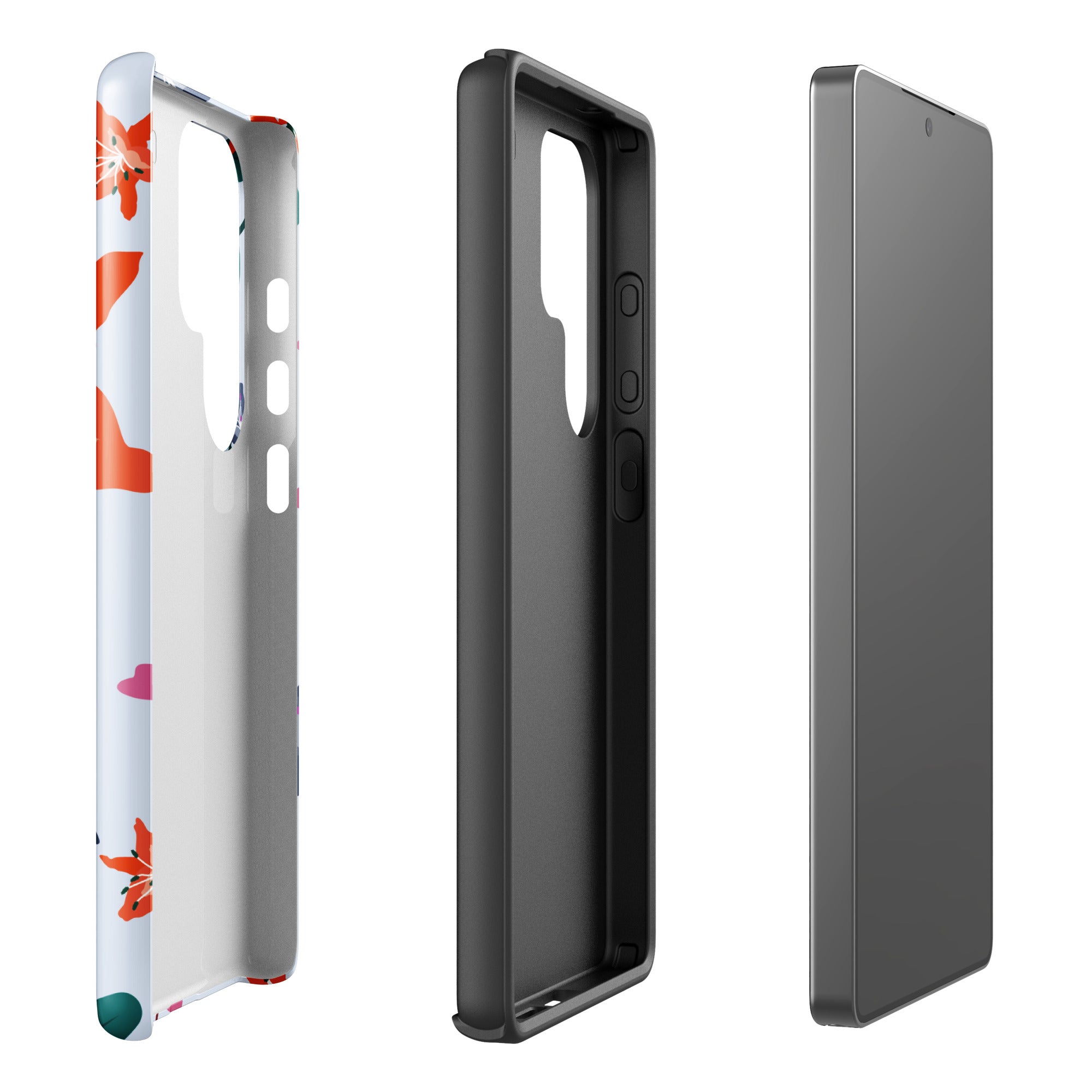 Lily Blooms - Samsung Phone Case - Flay Cases