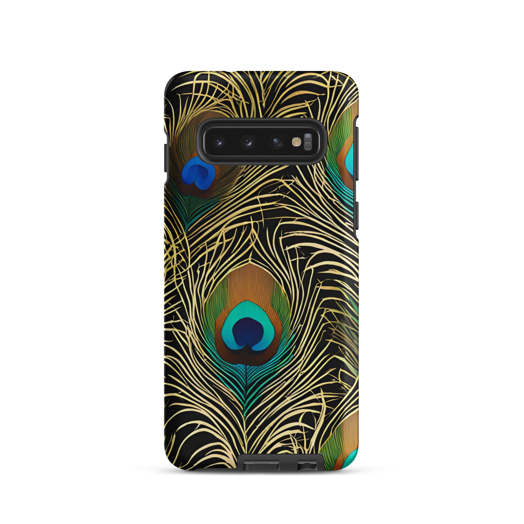 Peacock Plume - Samsung Phone Case - Flay Cases