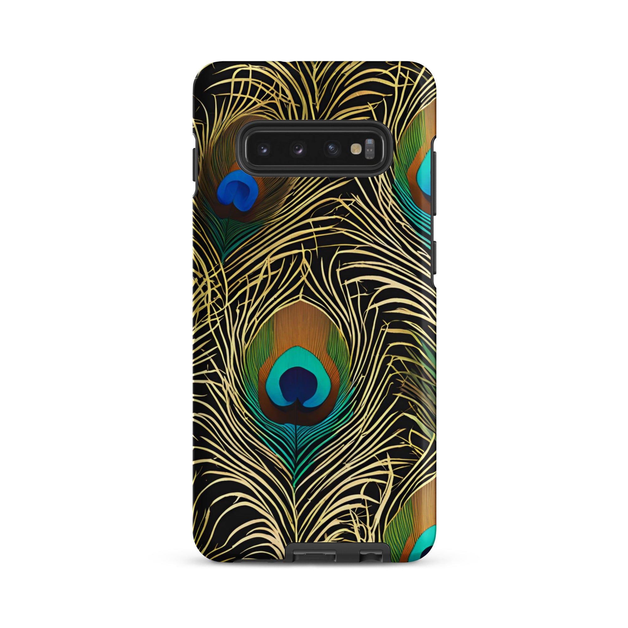 Peacock Plume - Samsung Phone Case - Flay Cases