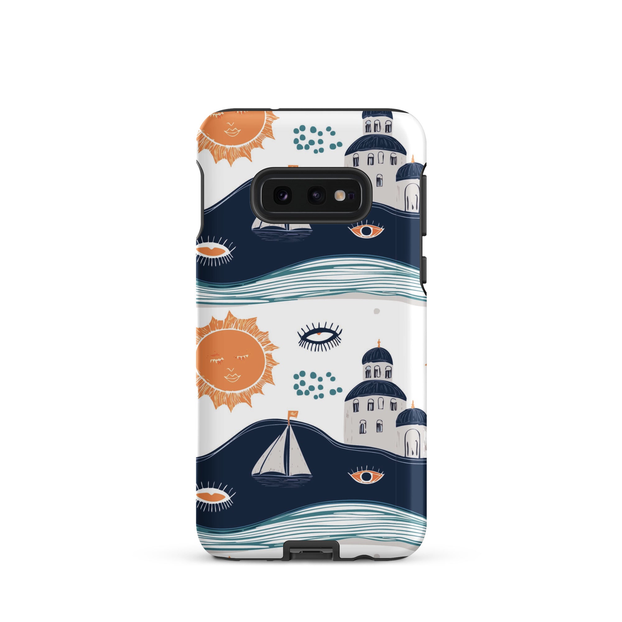 Santorini Sunset - Samsung Phone Case - Flay Cases