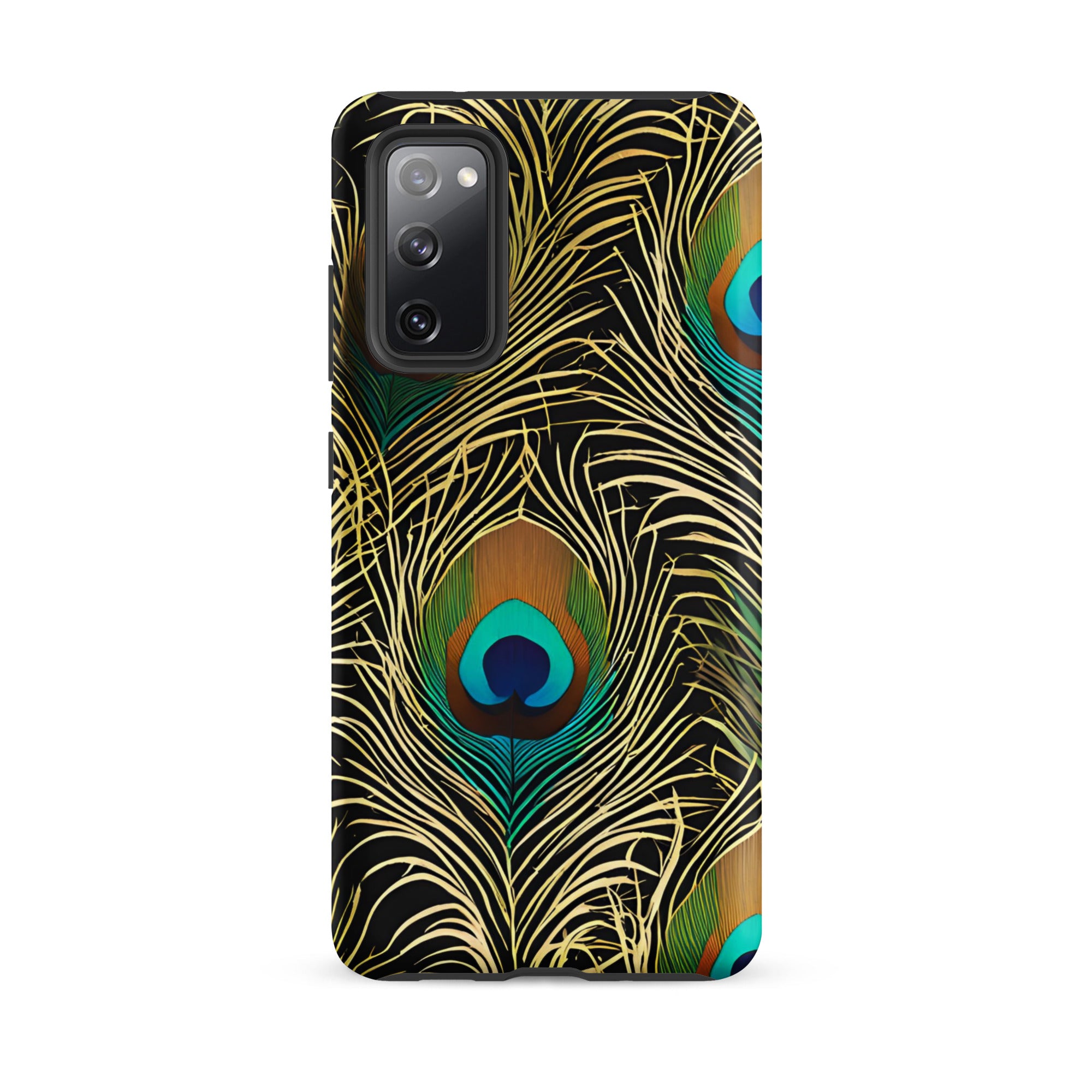 Peacock Plume - Samsung Phone Case - Flay Cases