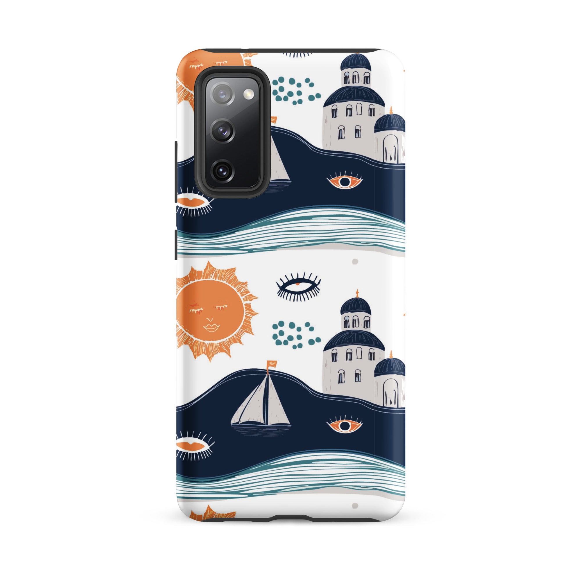Santorini Sunset - Samsung Phone Case - Flay Cases