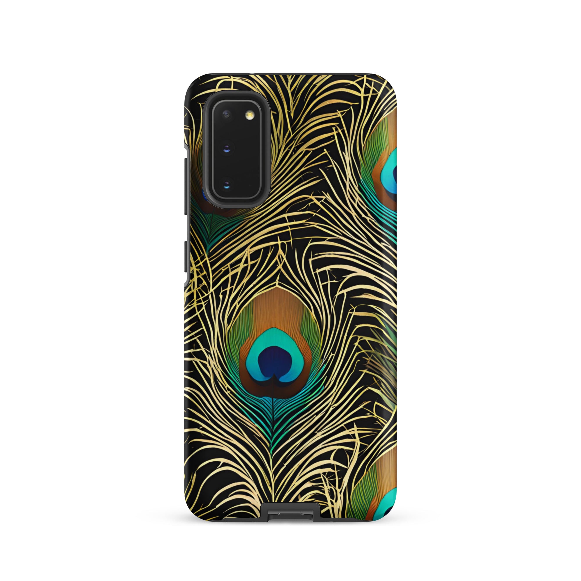 Peacock Plume - Samsung Phone Case - Flay Cases