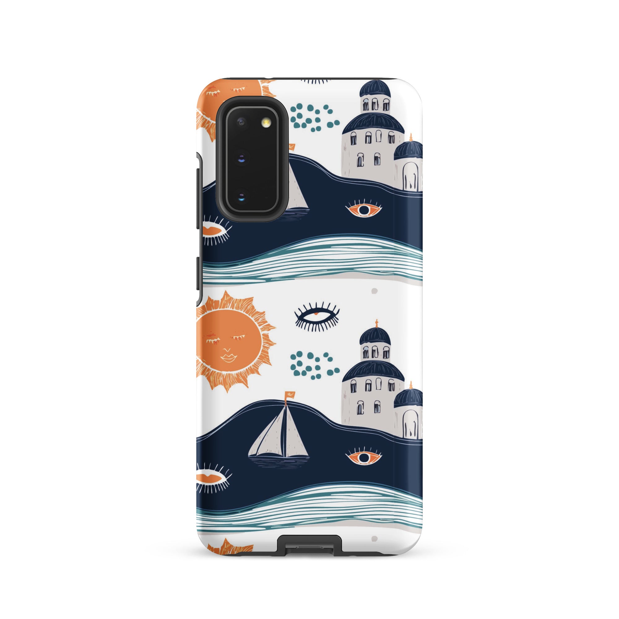 Santorini Sunset - Samsung Phone Case - Flay Cases