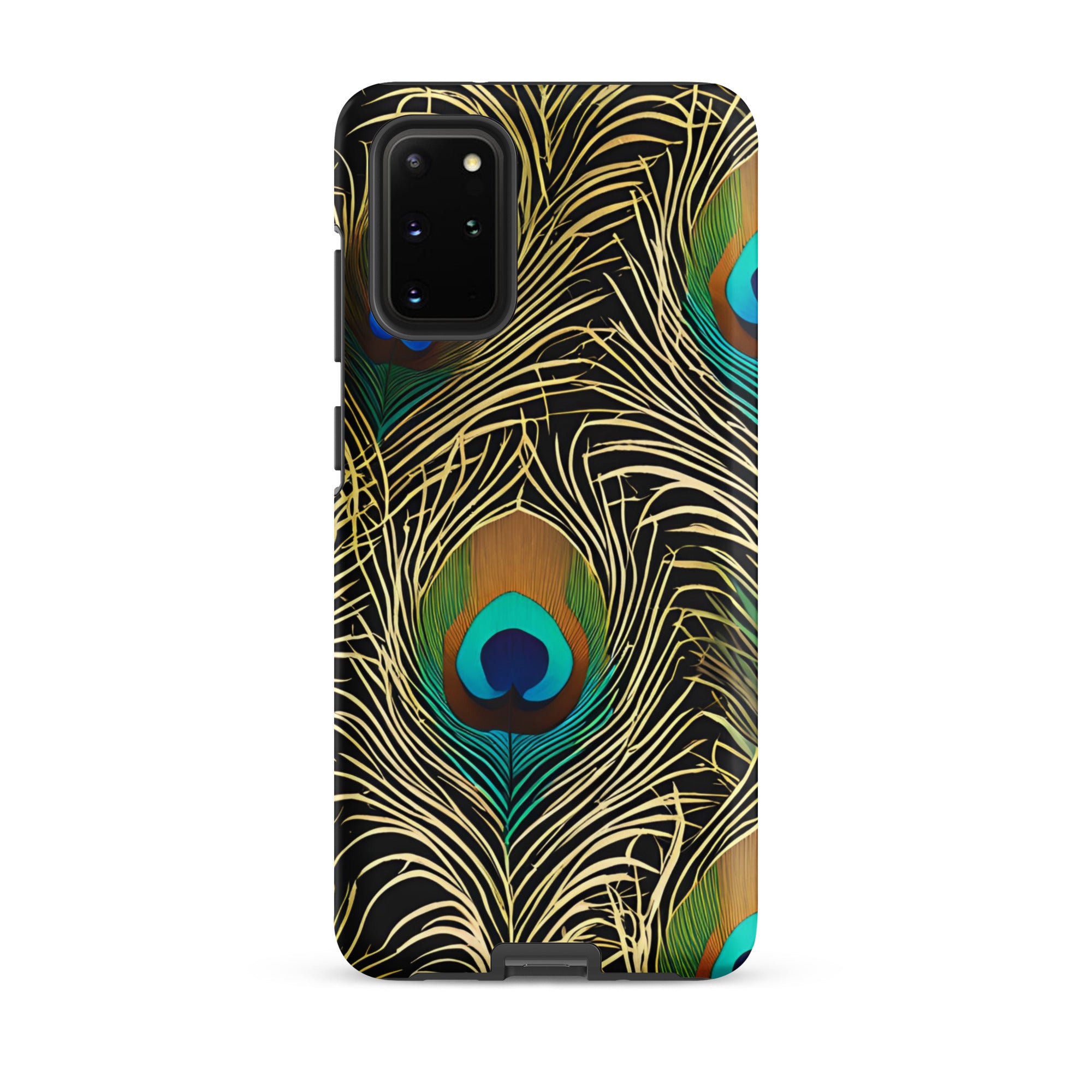 Peacock Plume - Samsung Phone Case - Flay Cases