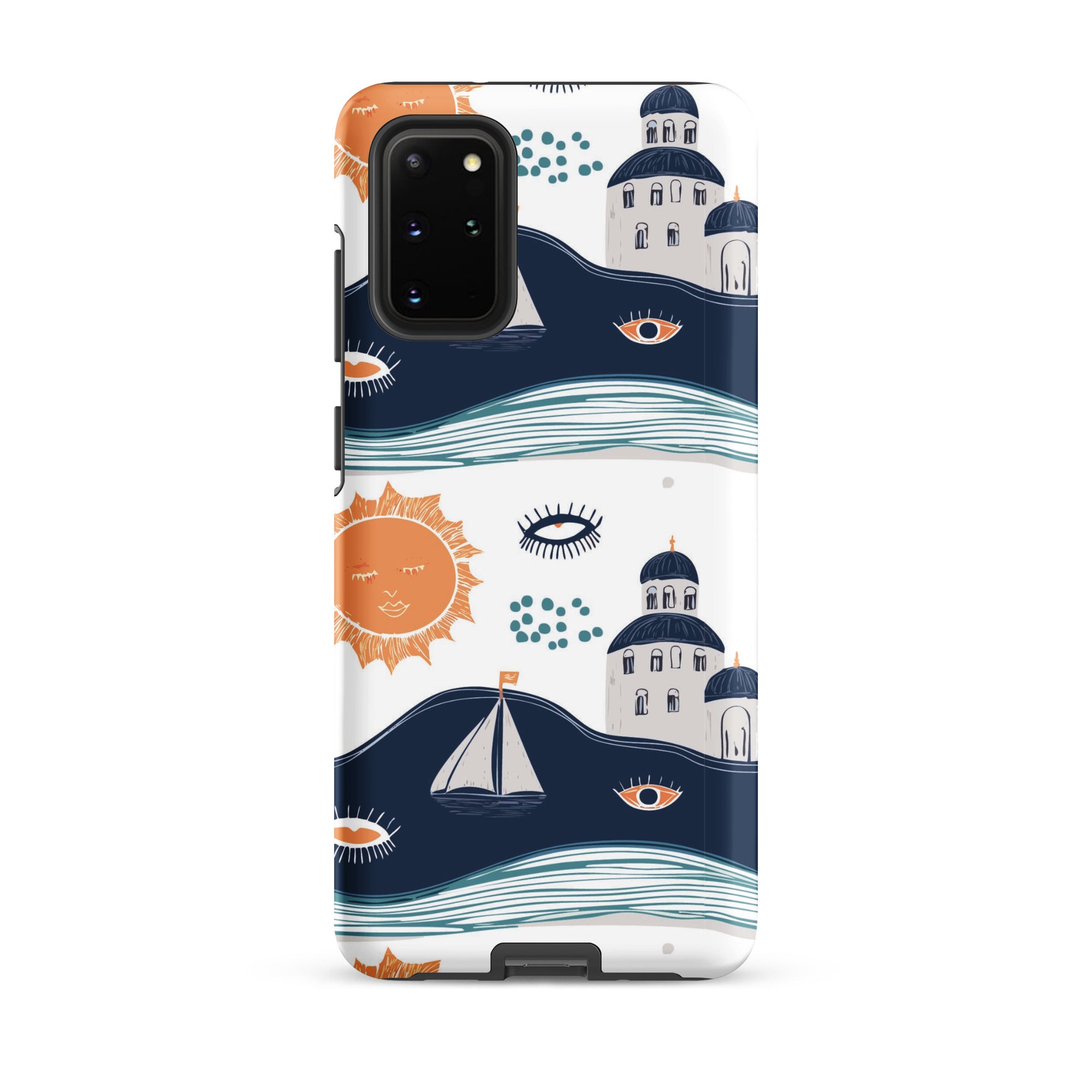 Santorini Sunset - Samsung Phone Case - Flay Cases