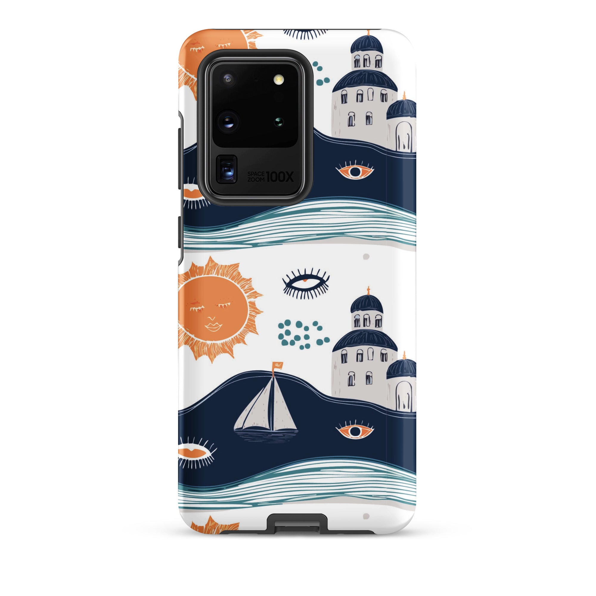 Santorini Sunset - Samsung Phone Case - Flay Cases