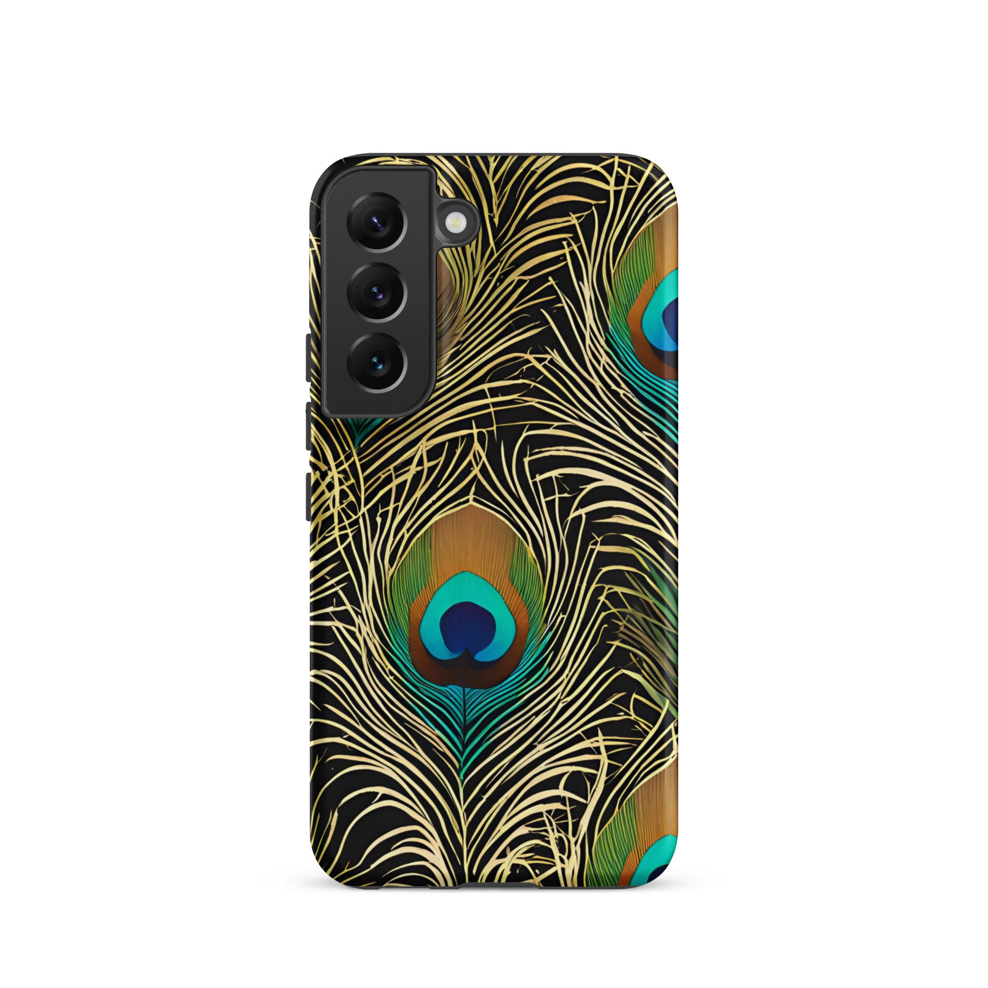 Peacock Plume - Samsung Phone Case - Flay Cases