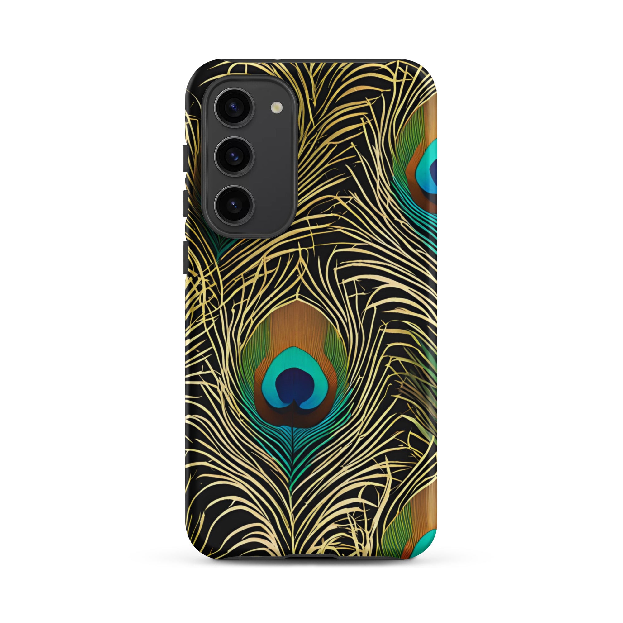 Peacock Plume - Samsung Phone Case - Flay Cases