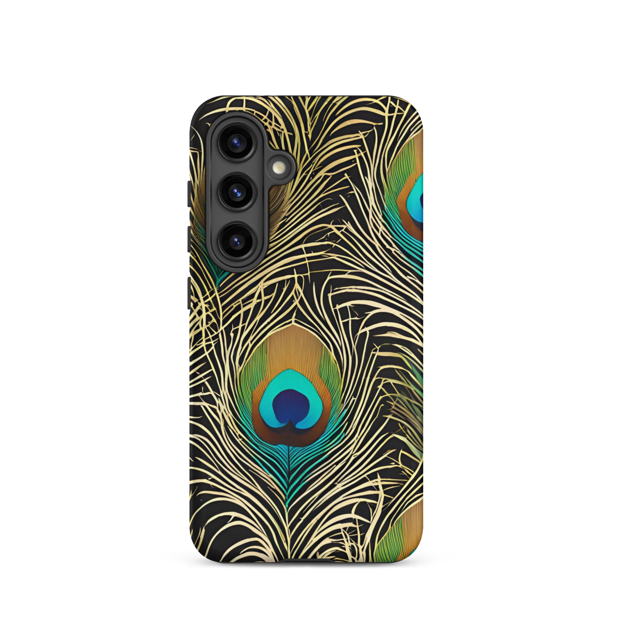 Peacock Plume - Samsung Phone Case - Flay Cases