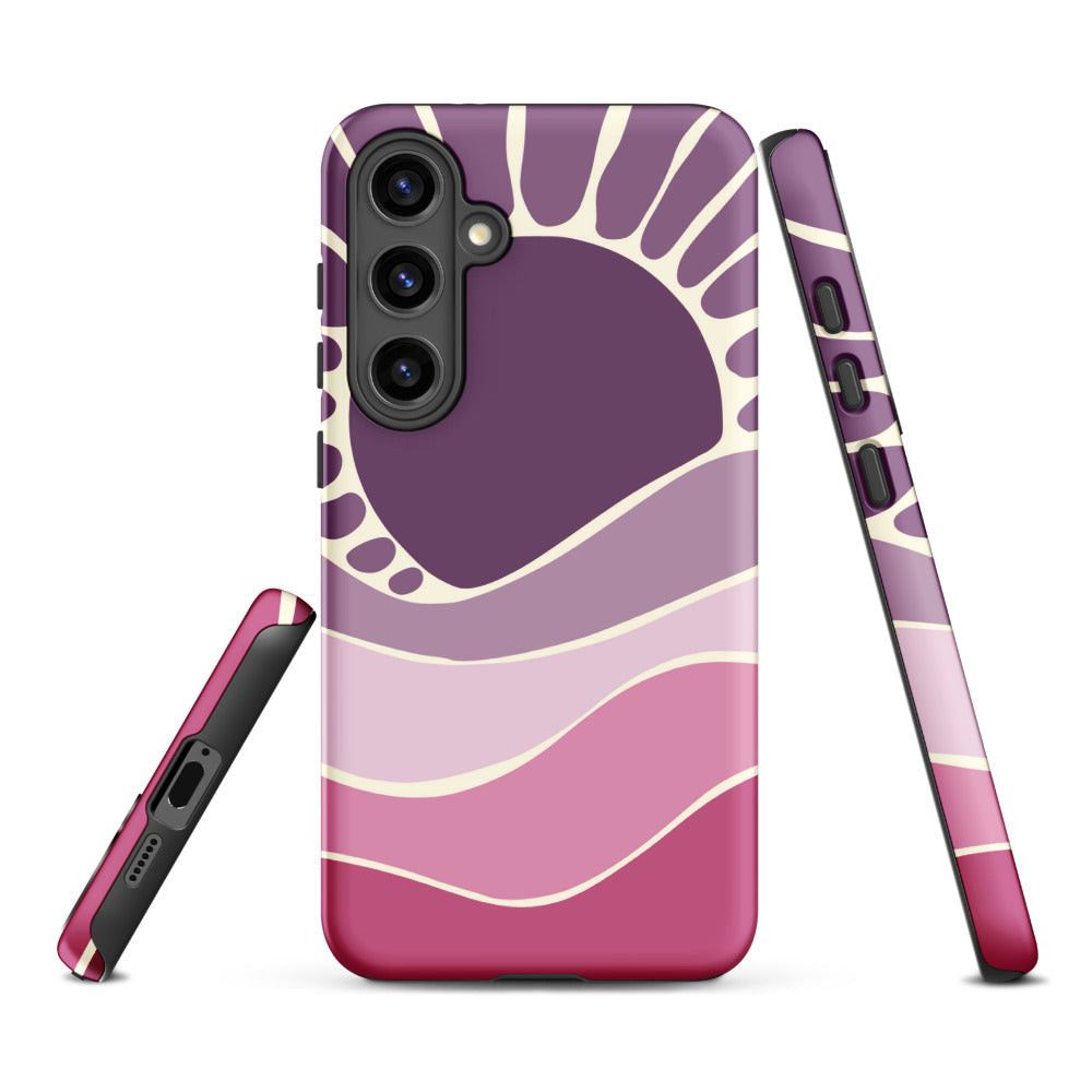 Violet Horizon - Samsung Phone Case - Flay Cases