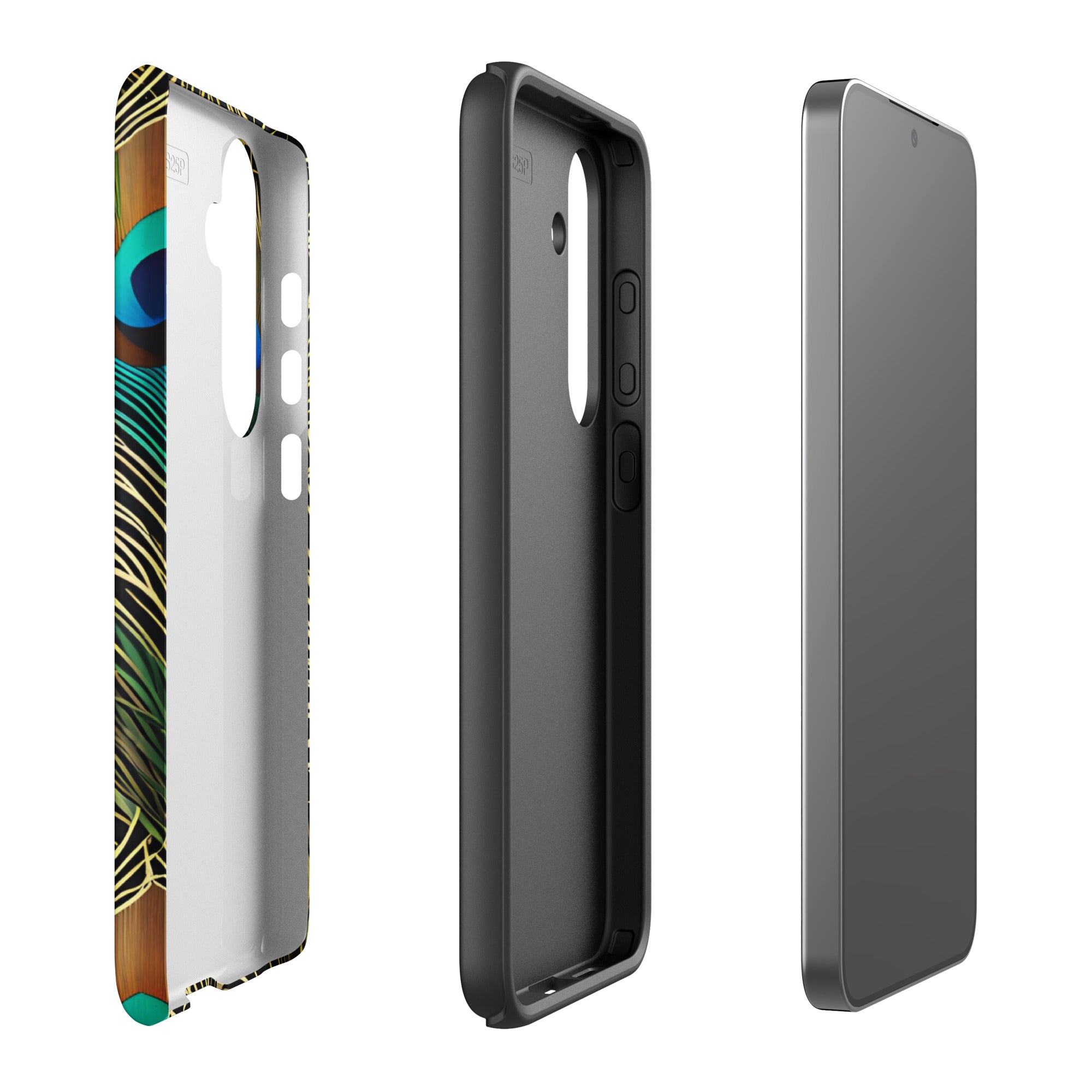 Peacock Plume - Samsung Phone Case - Flay Cases